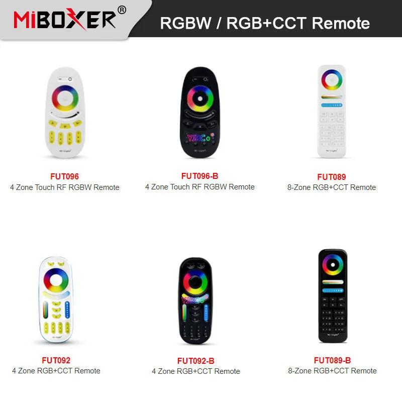 MiBoxer    ġ   Ʈѷ, RF RGBW / RGBCCT  8-Zone RGB + CCT, 4 Zone 2.4G ġ